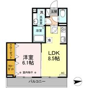 DーRoom幸町の間取り画像