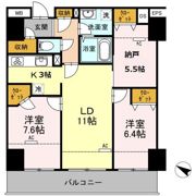 ロイヤルKJの間取り画像