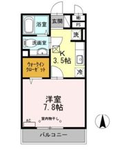 コモド元住吉の間取り画像