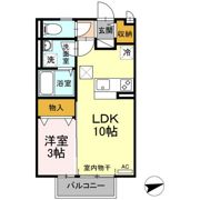 クレールレセンテ C棟の間取り画像