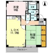 レインボーガーデン D棟の間取り画像