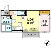 ヴェラ下富野の間取り画像