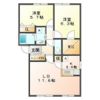 Chou Chou北郷87(シュシュキタゴウハチナナ)の間取り画像