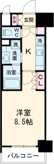 OKBアヴェニール菊井町の間取り画像