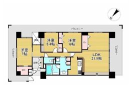 エスリード宝塚の間取り画像