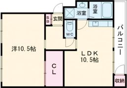 ヴィラージュはりまの間取り画像