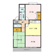 セジュール大宮西の間取り画像