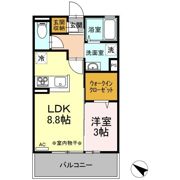 セジュールIMACHIの間取り画像