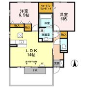 フィオーレ Aの間取り画像