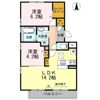 ウィルコート小郡三軒屋町 B棟の間取り画像