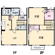 クリスタルラフォーレの間取り画像
