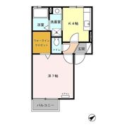サンライズ小牧中央の間取り画像