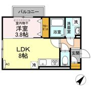 ヴェラ下富野の間取り画像