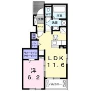 エスパス ウルーCの間取り画像