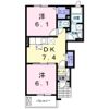 リバーサイド川島Aの間取り画像