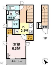 スヴニールの間取り画像