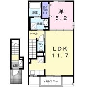 ノース ソレイユの間取り画像
