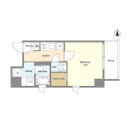 バウスフラッツ住吉の間取り画像