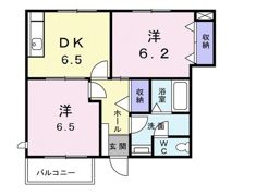 オレンジパレス1号棟の間取り画像