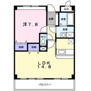 ジュネス上池田の間取り画像