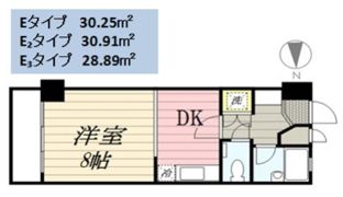 パセール長良の間取り画像