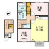 プランドール大町の間取り画像
