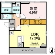 アルテール新和 B棟の間取り画像