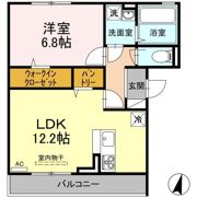 アルテール新和 B棟の間取り画像