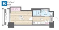 HF四条河原町レジデンスの間取り画像