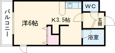パークコート恵み野の間取り画像