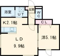 WEST BLUEの間取り画像