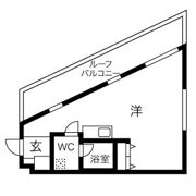 クレアキューブ正木町の間取り画像