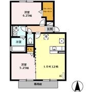 クレイシアの間取り画像