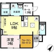 ネフリ上塩屋の間取り画像
