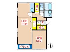 TAKUTOマンションの間取り画像