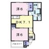 パルテールAの間取り画像
