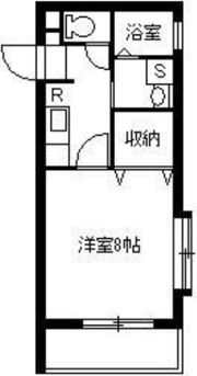 葉月館Ⅲの間取り画像