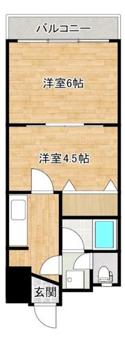 ニッショウビルの間取り画像