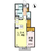 サニーハイツの間取り画像