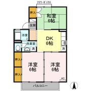 セジュール桜町の間取り画像