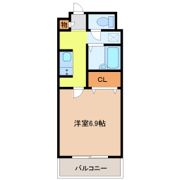 アムールエスポワール浅井の間取り画像