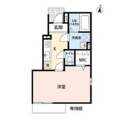 レイオーチャード中後の間取り画像