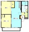 エスポワールAの間取り画像