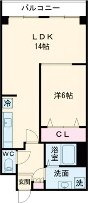ロイヤルシティ弐番館青柳の間取り画像