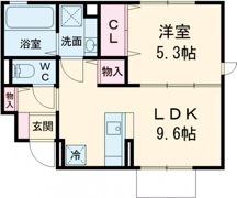 アトールさかえの間取り画像