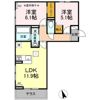 ソレイユ Aの間取り画像