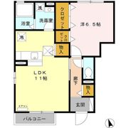 パークヒル城南の間取り画像