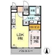 クレール シャンブルの間取り画像