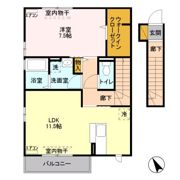 Fontana Aの間取り画像