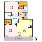 バリスサイト Bの間取り画像